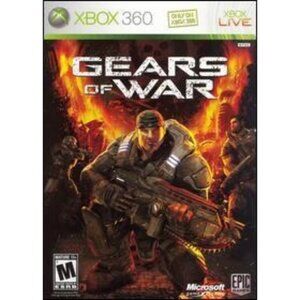 Xbox 360 Gears of War Video Game 2006 Microsoft 17+ Complete Manual Tested